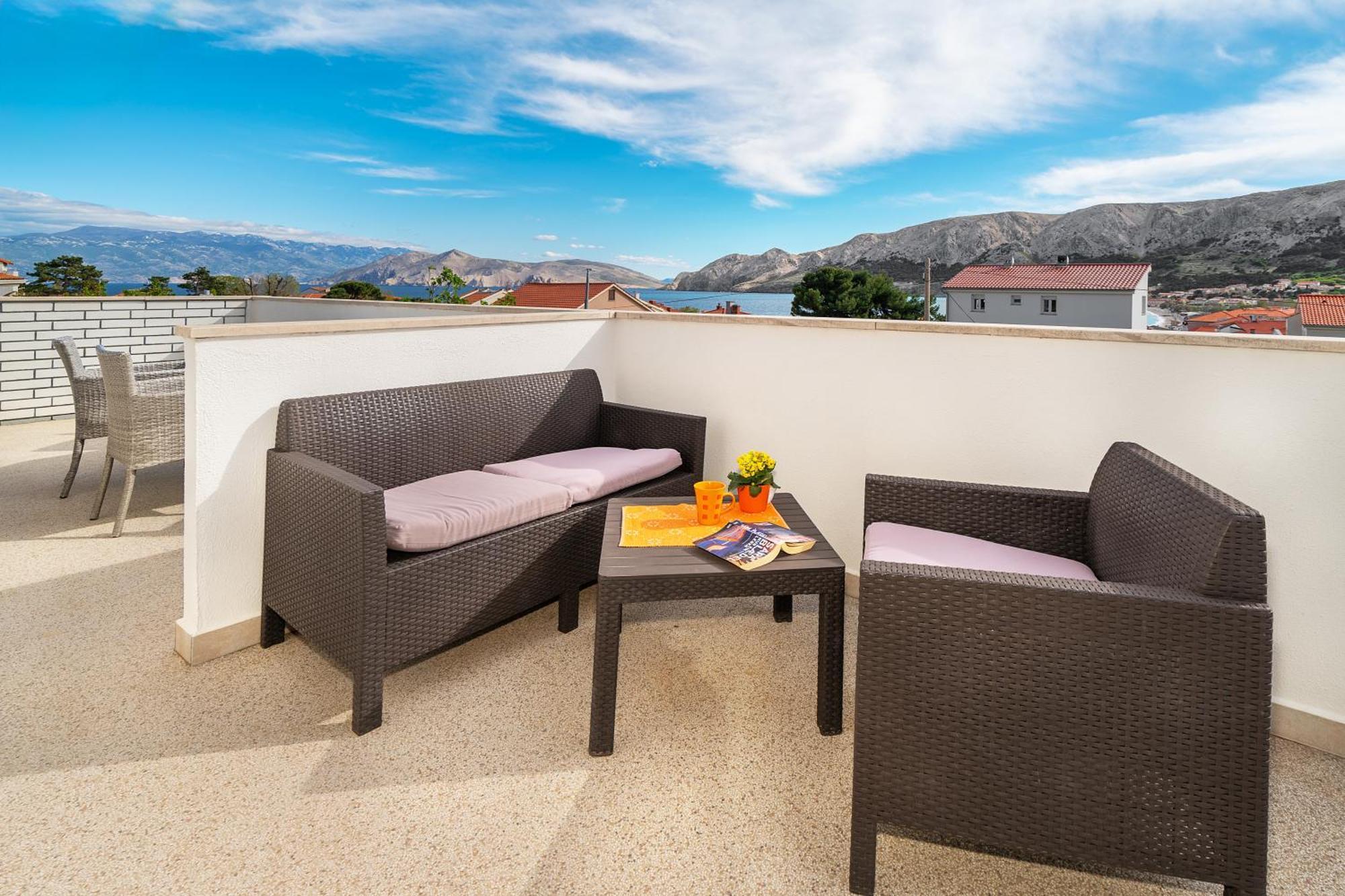 Apartments Sucur With Terrace Baska  Ngoại thất bức ảnh